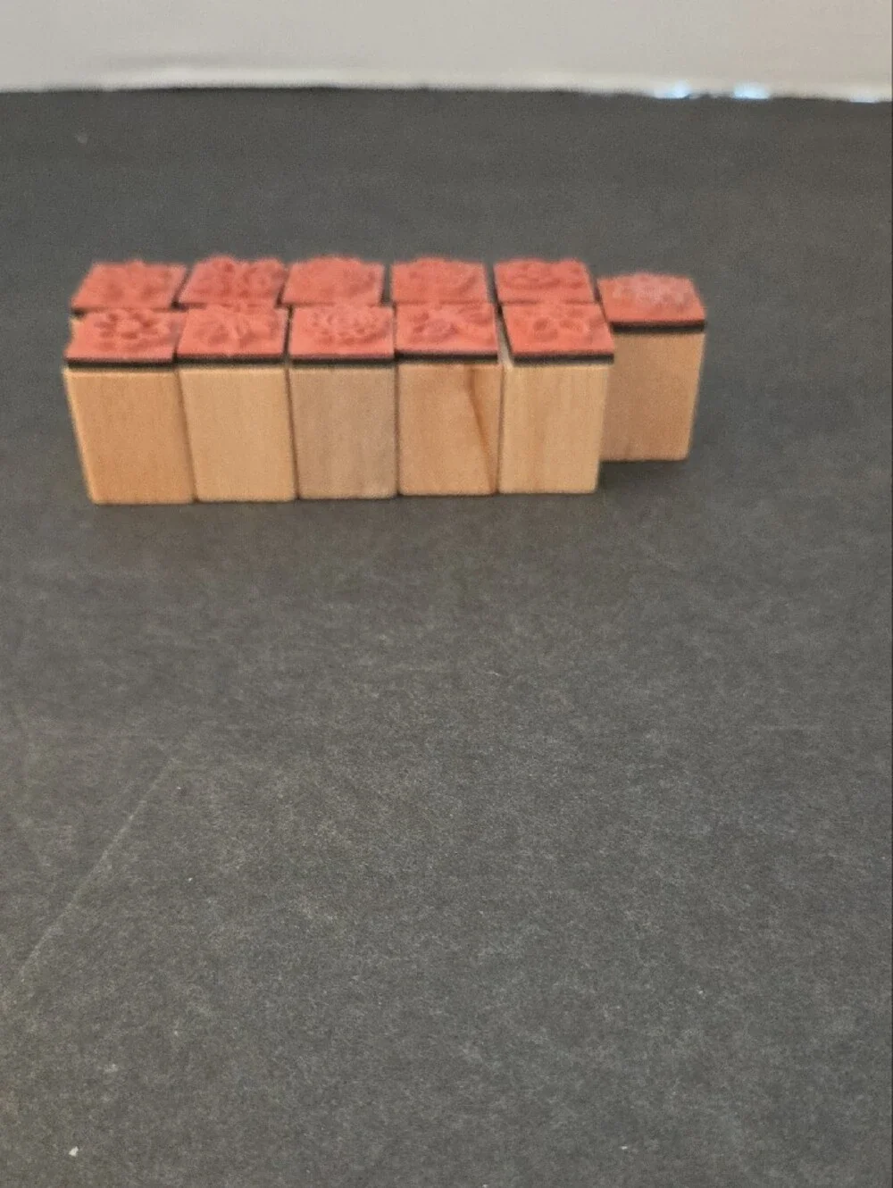 Wooden Garden Stamp Set - 11 Stamps